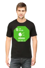 Life on Land – Goal 15 Sustainable Development T-Shirt for Men