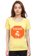 Industry, Innovation and Infrastructure – Goal 9 Sustainable Development T-Shirt for Women