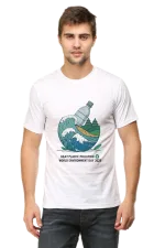 Men’s Eco Tee – Say No to Plastic | World Environment Day 2025 Special