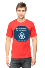 Partnerships for the Goals – Goal 17 Sustainable Development T-Shirt for Men