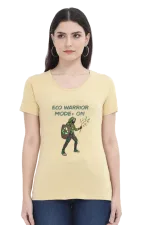 Eco Warrior Mode: On – Women’s Organic Cotton T-Shirt