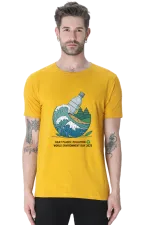 Men’s Eco Tee – Say No to Plastic | World Environment Day 2025 Special