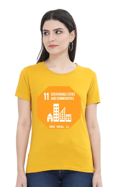 Sustainable Cities and Communities – Goal 11 Sustainable Development T-Shirt for Women