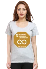 Responsible Consumption and Production – Goal 12 Sustainable Development T-Shirt for Women