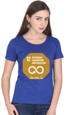 Responsible Consumption and Production – Goal 12 Sustainable Development T-Shirt for Women