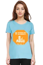 Sustainable Cities and Communities – Goal 11 Sustainable Development T-Shirt for Women