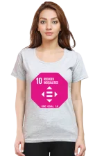 Reduced Inequalities – Goal 10 Sustainable Development T-Shirt for Women
