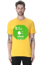 Life on Land – Goal 15 Sustainable Development T-Shirt for Men