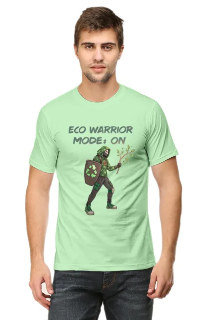 Eco Warrior Mode: On – Men’s Organic Cotton T-Shirt