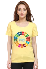 The Global Goals for Sustainable Development – T-Shirt for Women