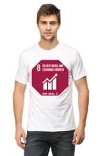 Decent Work and Economic Growth – Goal 8 Sustainable Development T-Shirt for Men