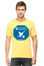 Peace, Justice, and Strong Institutions – Goal 16 Sustainable Development T-Shirt for Men
