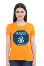 Partnerships for the Goals – Goal 17 Sustainable Development T-Shirt for Women