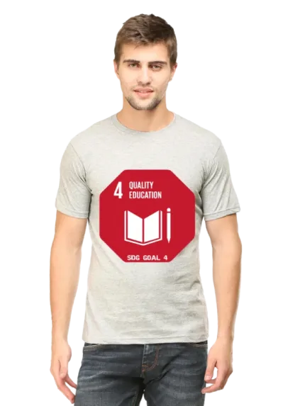 Quality Education – Goal 4 Sustainable Development T-Shirt for Men