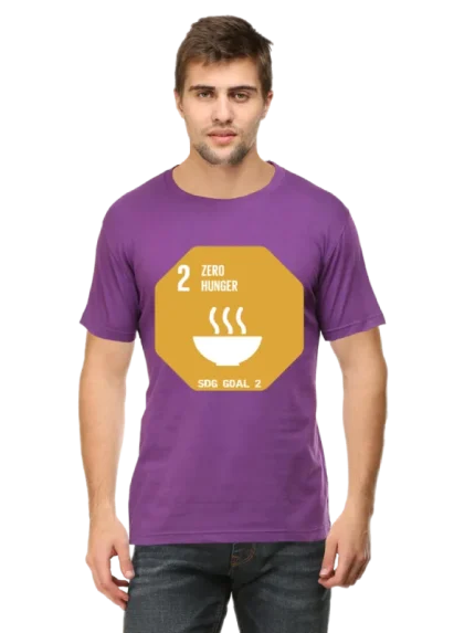 Zero Hunger – Goal 2 Sustainable Development T-Shirt for Men