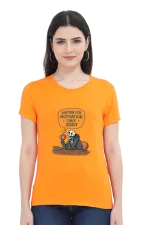 Waiting for Motivation Since 2001 T-Shirt – Sarcastic Skeleton Chai Tee for Women