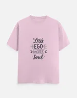 Less Ego, More Soul – Mindful Quote Unisex Classic Crew T-Shirt