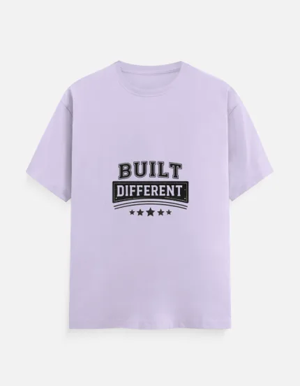 Built Different – Motivational Quote Unisex Classic Crew T-Shirt